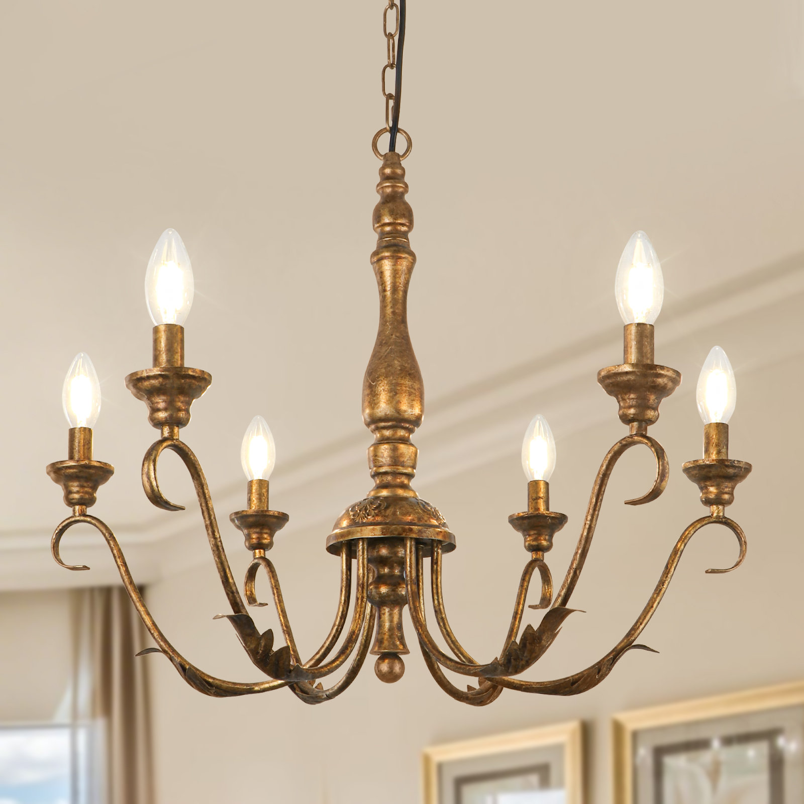 House of Hampton Josuel 6 - Light Chandelier & Reviews - Wayfair